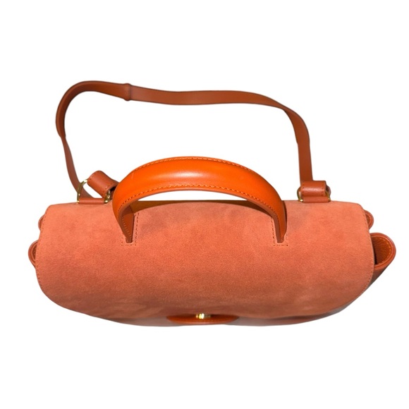 Polene Terracotta Leather Satchel - Picture 11 of 14